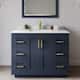 Option Dark Blue / Giotto Quartz Top / Brushed Gold