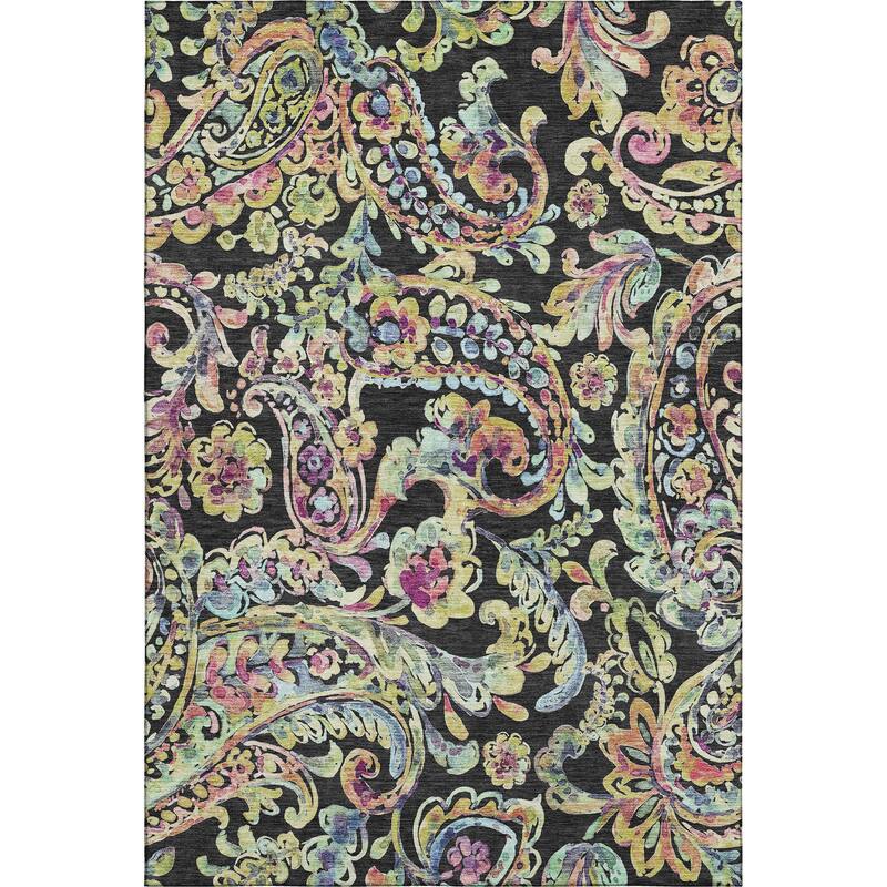 Premium Washable Super Soft Paisley Mayfield Rug