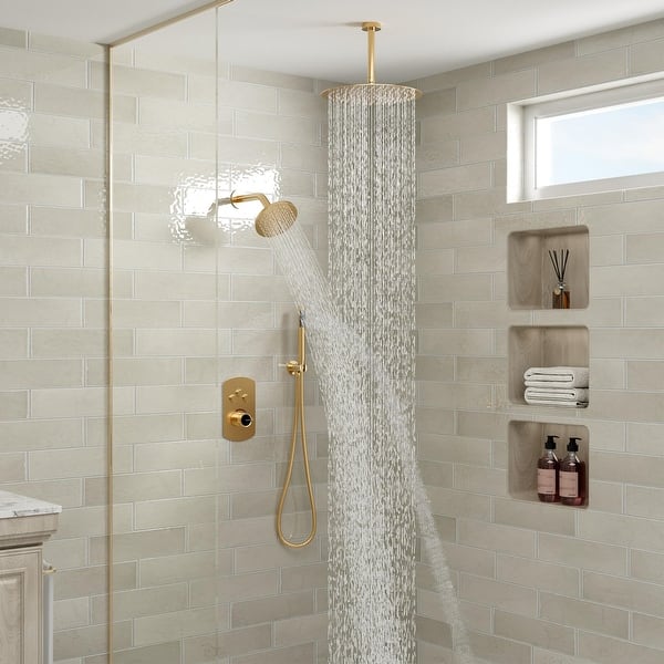KOHLER Occasion 1-Spray Patterns with 2.5 GPM 5.5 in. Wall Mount Fixed Shower Head in Polished Chrome
