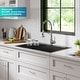 preview thumbnail 132 of 137, KRAUS Kore Workstation Drop-In Stainless Steel Kitchen Sink