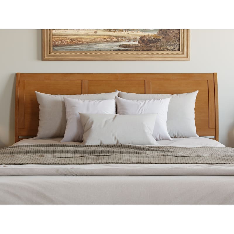Portland Platform Bed with Footboard and Twin XL Trundle