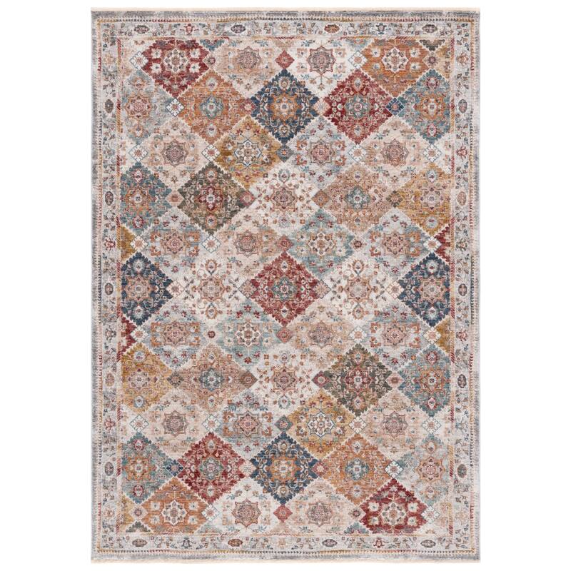SAFAVIEH Lauren Ralph Lauren Aretina Rug - 5' x 7' - Ivory/Blue Rust