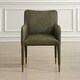 preview thumbnail 10 of 14, Uttermost Conifer Dining Armchair - 23.00" W x 34.00" H x 23.00" D