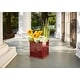 preview thumbnail 6 of 8, Southern Patio Colony 16-inch Square Country Planter