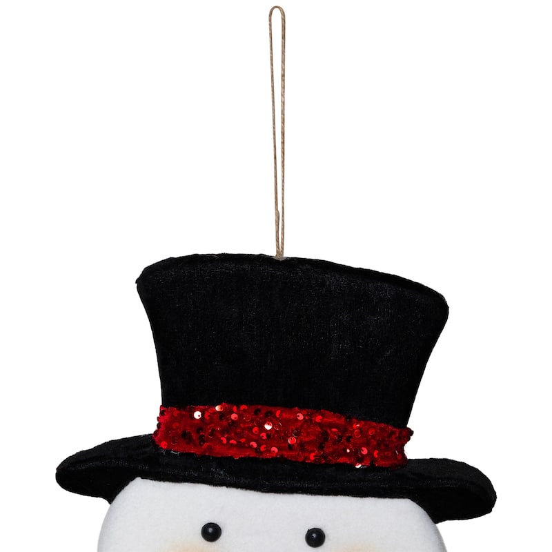Snowman Hanging Wall Christmas Decoration - 3'