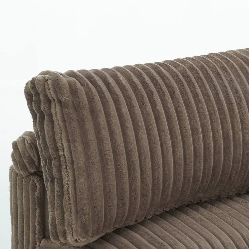 Cotton Flannel corner Sofa Armless Modular Sectional Sofa Seamless Combination