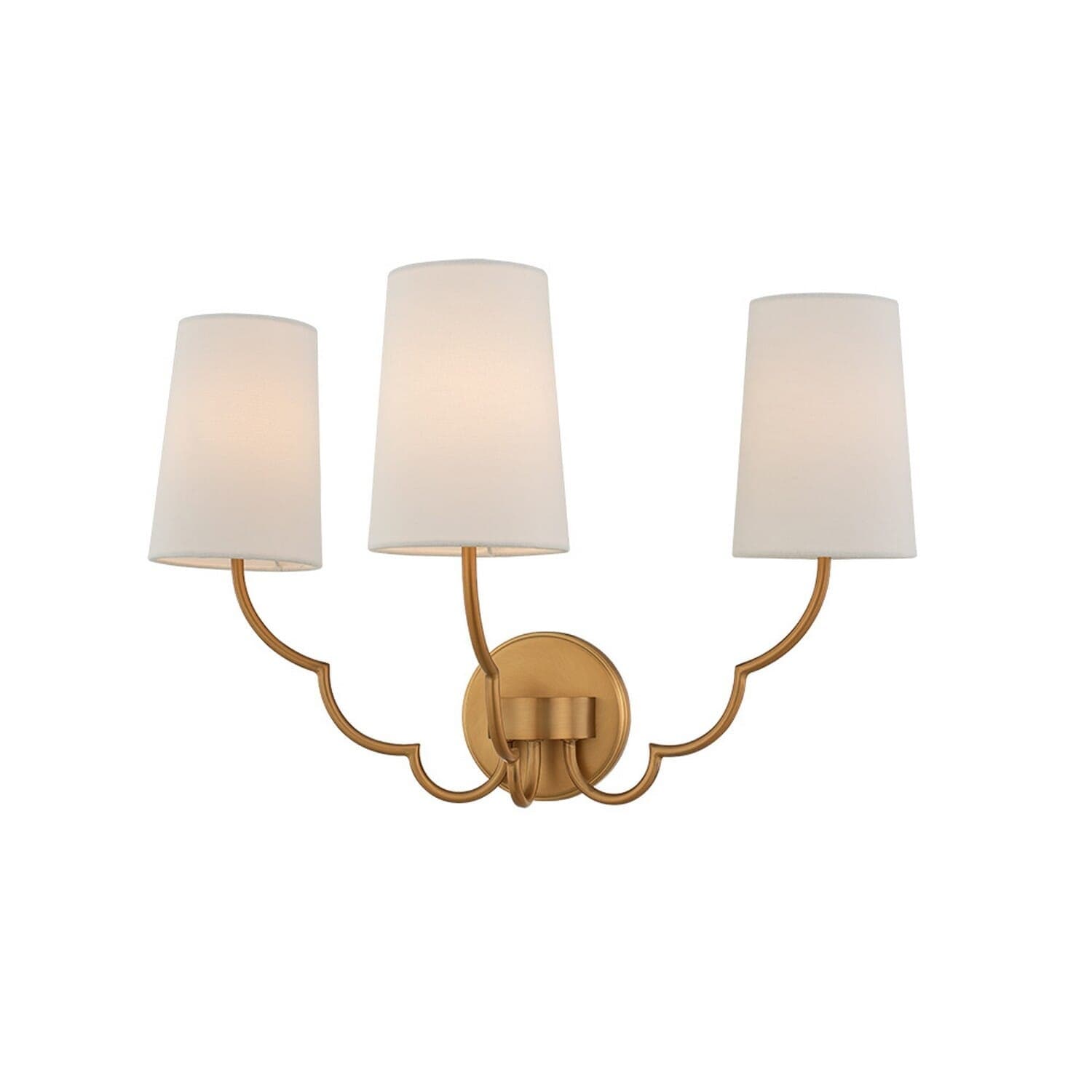 Kalco Sophia 3-Light Wall Sconce