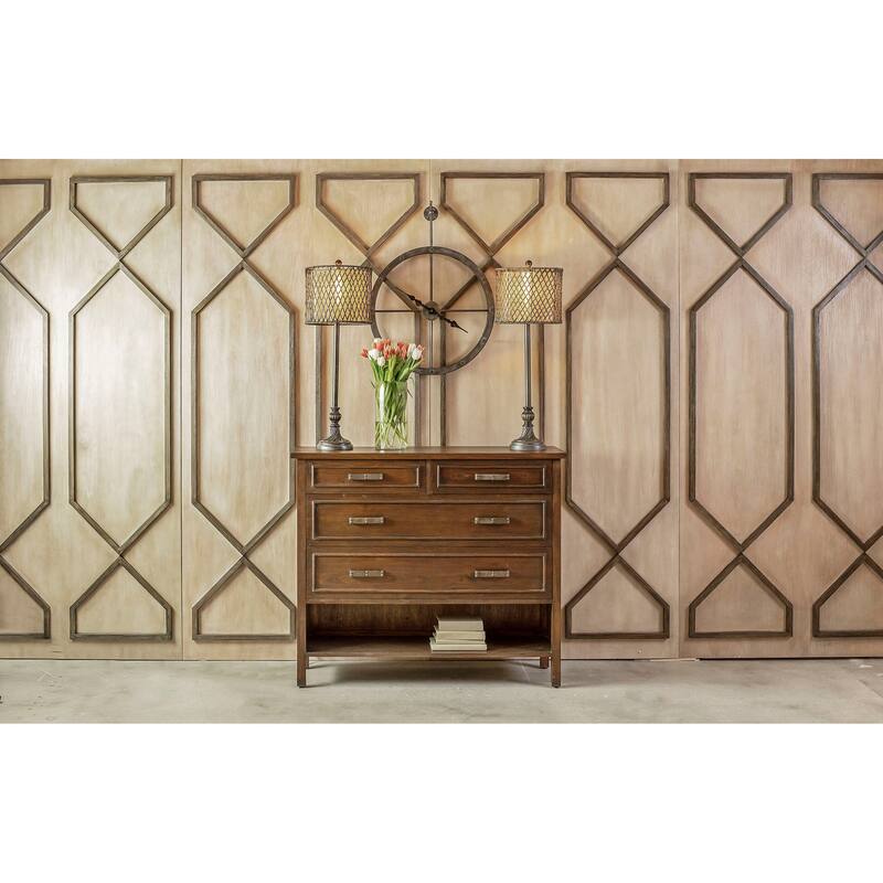 Elk Home Depeche Wall Gray Metal 24 Inch Wide Clock