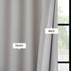 preview thumbnail 71 of 160, Exclusive Fabrics Textured Faux Linen Extra Wide Room Darkening Curtains for Bedroom & Living Room Curtains (1 Panel)