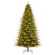 preview thumbnail 48 of 57, Glitzhome 7.5ft/9ft/11ft Pre-Lit Green Full Fir Artificial Christmas Tree with 1800/2450/3200 LEDs Simple Setup
