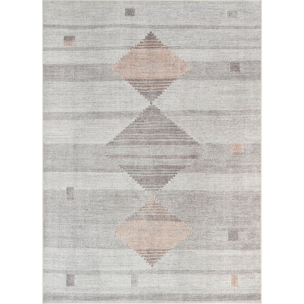 Well Woven Lotus Argonne Southwestern Machine Washable Area Rug