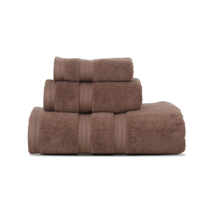 Home Weavers Elegance Essentials 550GSM Cotton Zero Twist Super Absorbent Bath Towel Set of 3