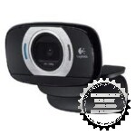 Logitech C615 Hd Computer Webcam With Microphone With Fold-And-Go Design, 360-Degree Swivel, 1080P Camera