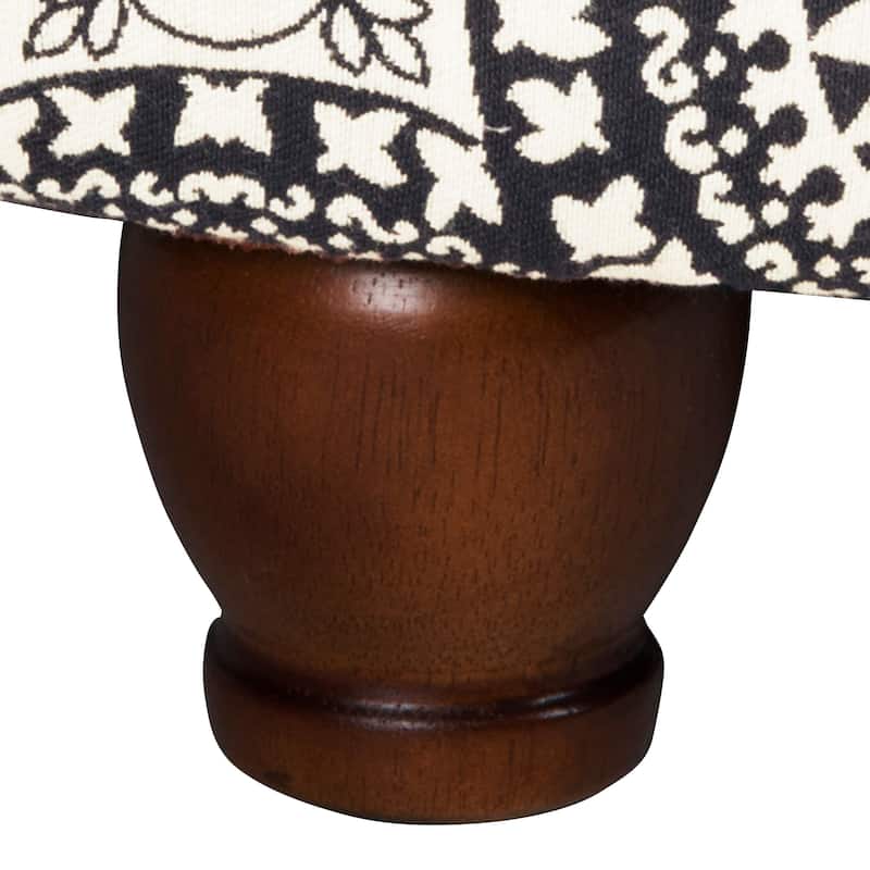 HomePop Round Storage Ottoman