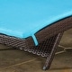 preview thumbnail 65 of 79, Salem Outdoor Cushion Set for Chaise Lounge - Cushions only (Set of 2) by Christopher Knight Home. - 79.25"L x 27.50"W x 1.50"H