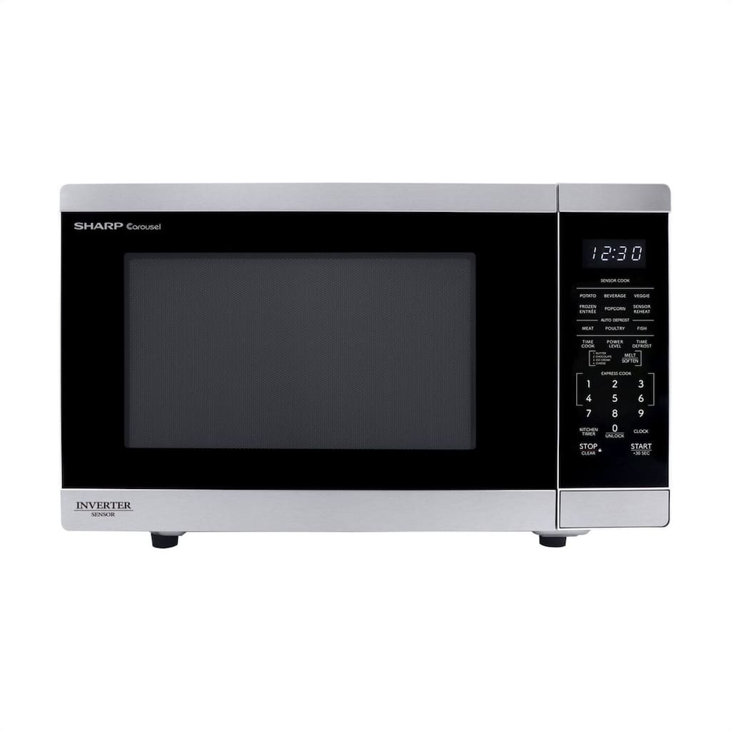 Sharp 1.4 CF Countertop Microwave Oven, Orville Redenbacher's Certified