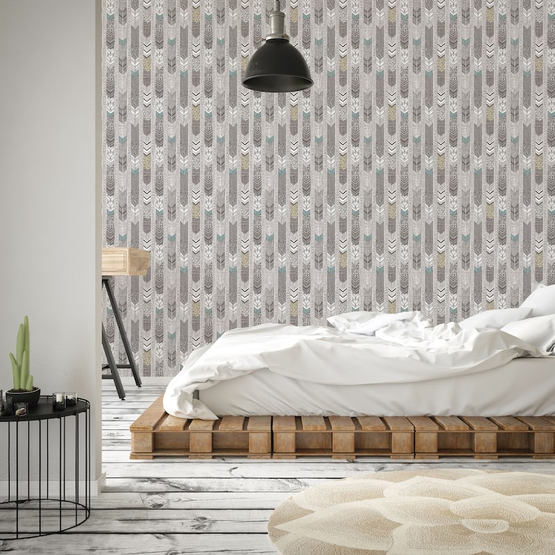 Galerie Wallcoverings Global Fusion Arrows Non-woven Matte Wallpaper Roll