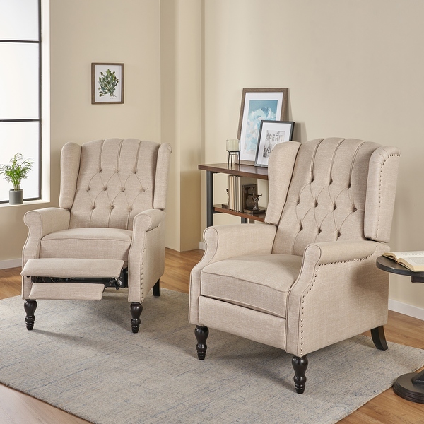 Contemporary online fabric recliners