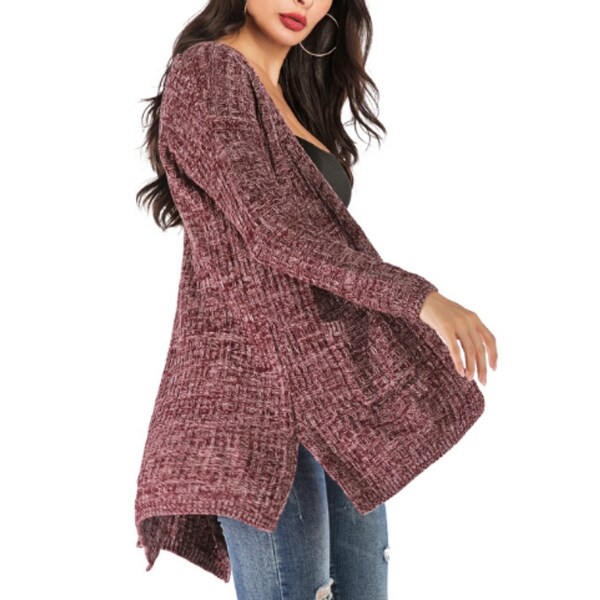 womens chunky knit cardigan