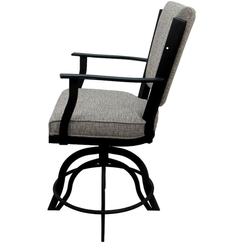 Montana Brown Swivel Tilt Metal 30" or Counter 26" Bar Stool