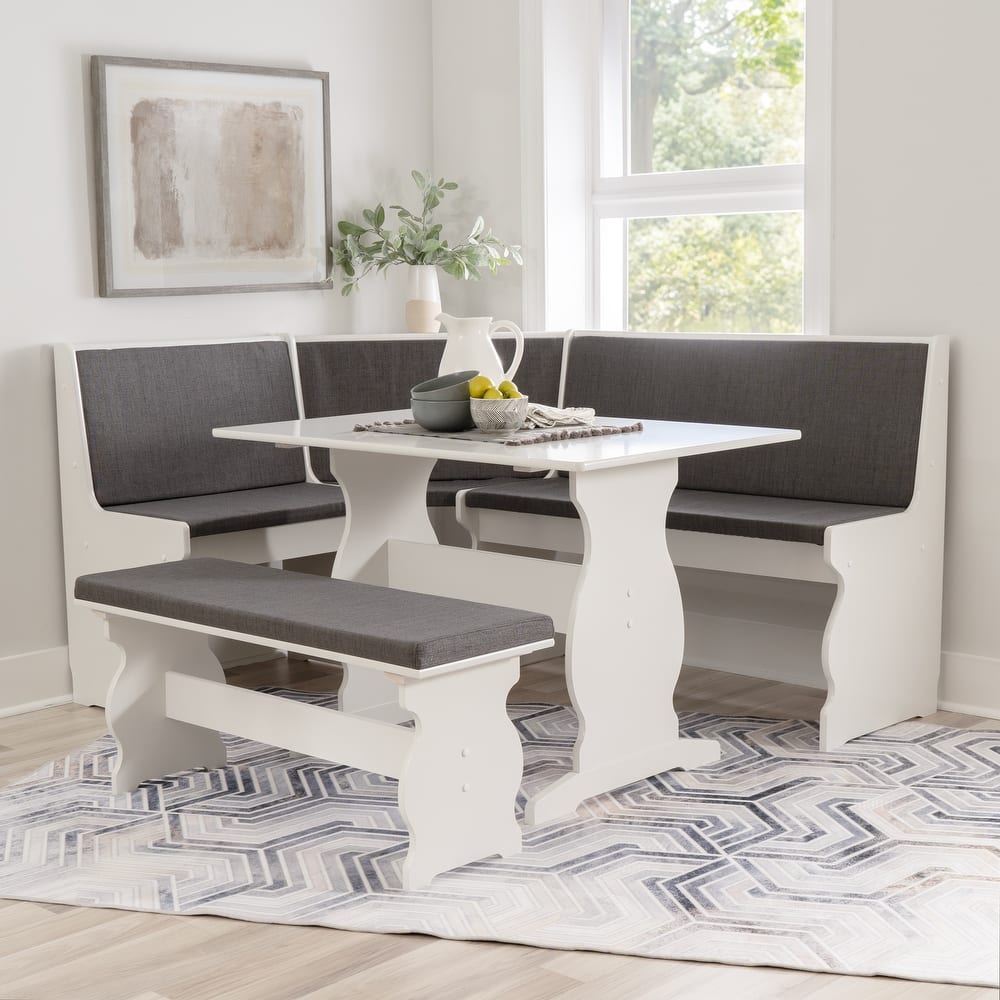Hannah Breakfast Nook 3-piece Dining Set