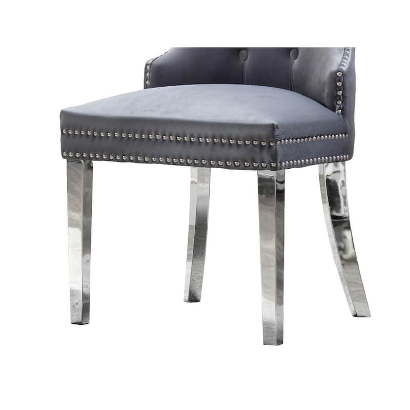 Best Quality Furniture 5-pc. White Genuine Marble Dining Set