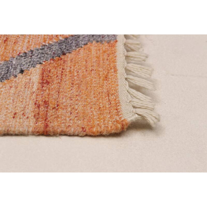 Ankara FW Copper Kilim 5'1" x 8'0" - 5'1 x 8'0