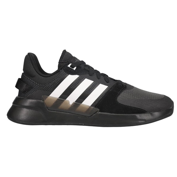 adidas Run 90S Mens Sneakers Shoes Casual - Black - Overstock - 34126034