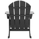 preview thumbnail 69 of 85, POLYTRENDS Laguna Adirondack Eco-Friendly Poly All-weather Outdoor Rocking Chair