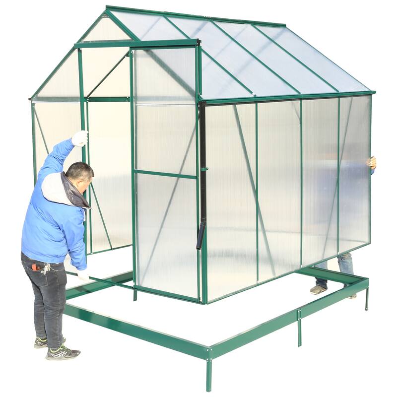 Heavy Duty Outdoor Aluminum Walk-in Green House