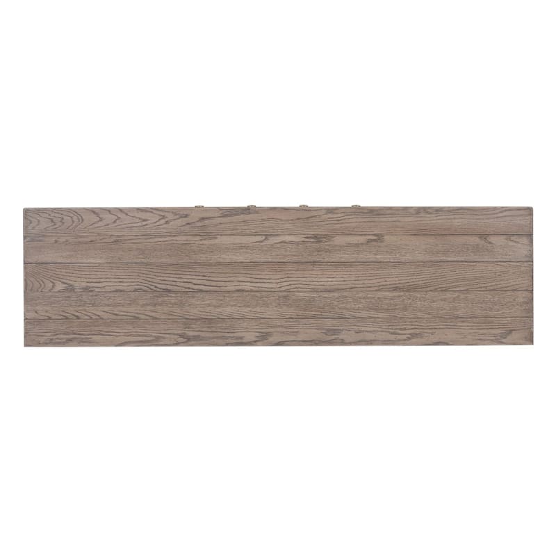 Heartland Antique White and Tobacco 9 Drawer Dresser
