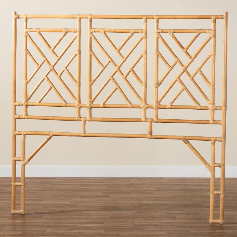 Karavo Bohemian Rattan Size Standalone Headboard