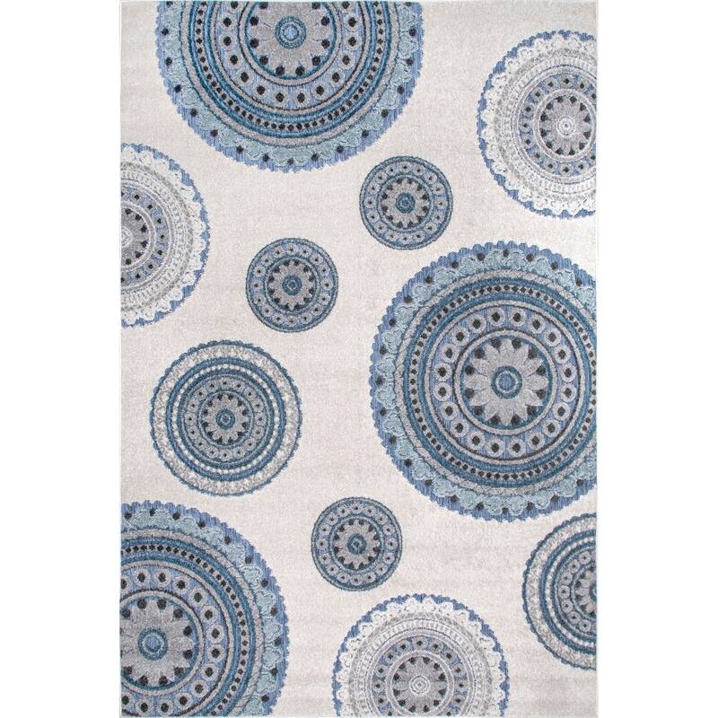 Nuloom Andi Textured Geometric Indoor/Outdoor Area Rug