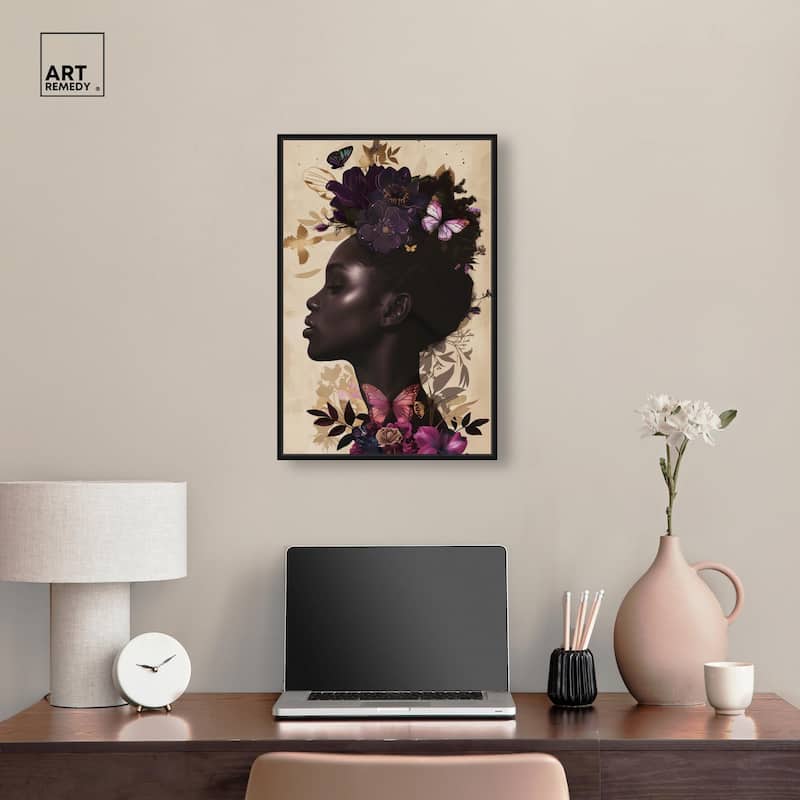 Butterfly Passion Canvas by Art Remedy
