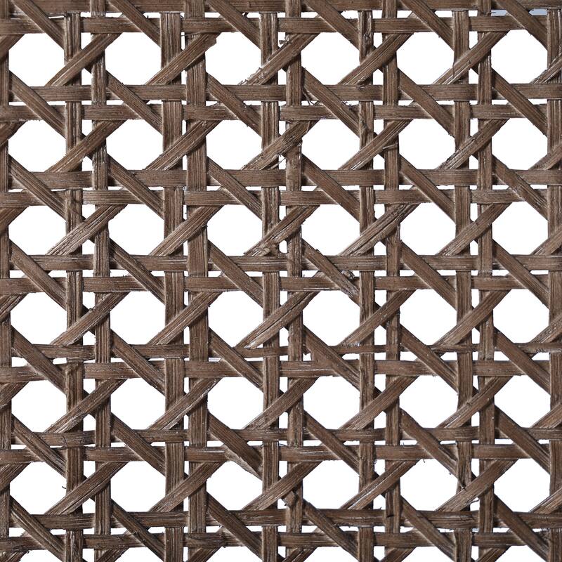 Christopher Knight Home - French Country Wood & Rattan Counter Stools with Upholstered Seat - Set of 2