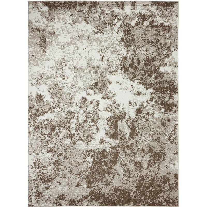 Luxe Weavers Abstract Modern Speckled Area Rug