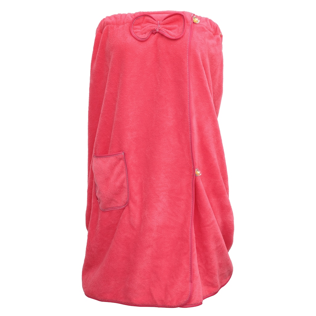 Bath Wrap Towel for Women Shower Adjustable Bath Wrap with Pocket
