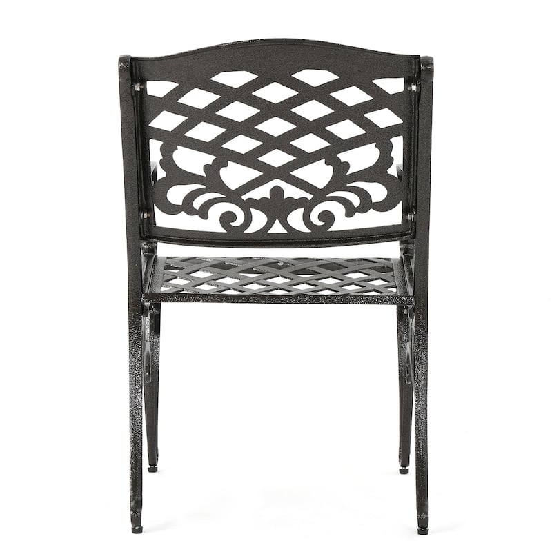 Sarasota Aluminum Outdoor Chair by Christopher Knight Home (Set of 2)