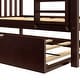 preview thumbnail 46 of 63, Max and Lily Twin over Full Bunk Bed with Trundle Bed