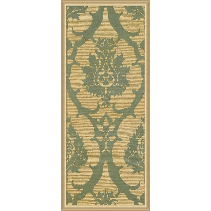 Amanti Art Framed Fabric Pinboard Medallion Motif III by Baxter Mill Archive Printed Bulletin Board