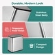 preview thumbnail 21 of 28, HOLDN’ STORAGE Trash Can and Recycling Bin Collection, Multi-Compartment Waste Organizer for Kitchen, Compost and Recycling