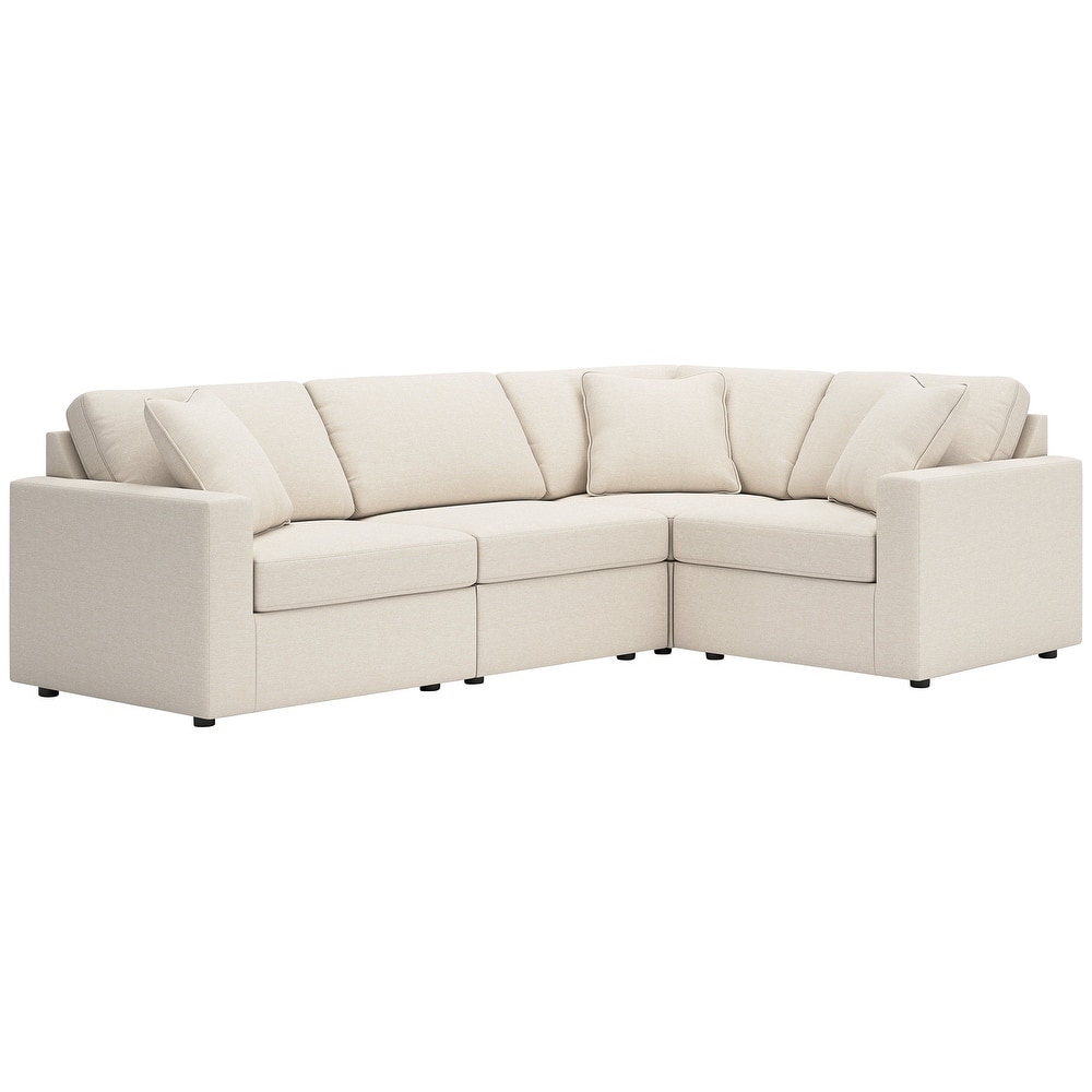 Signature Design by Ashley Modmax 4-Piece Sectional - 107" W x 75" D x 36" H