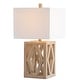 preview thumbnail 5 of 4, SAFAVIEH Lighting 25-inch Turner LED Table Lamp (Set of 2) - 13"W x 13"D x 25"H