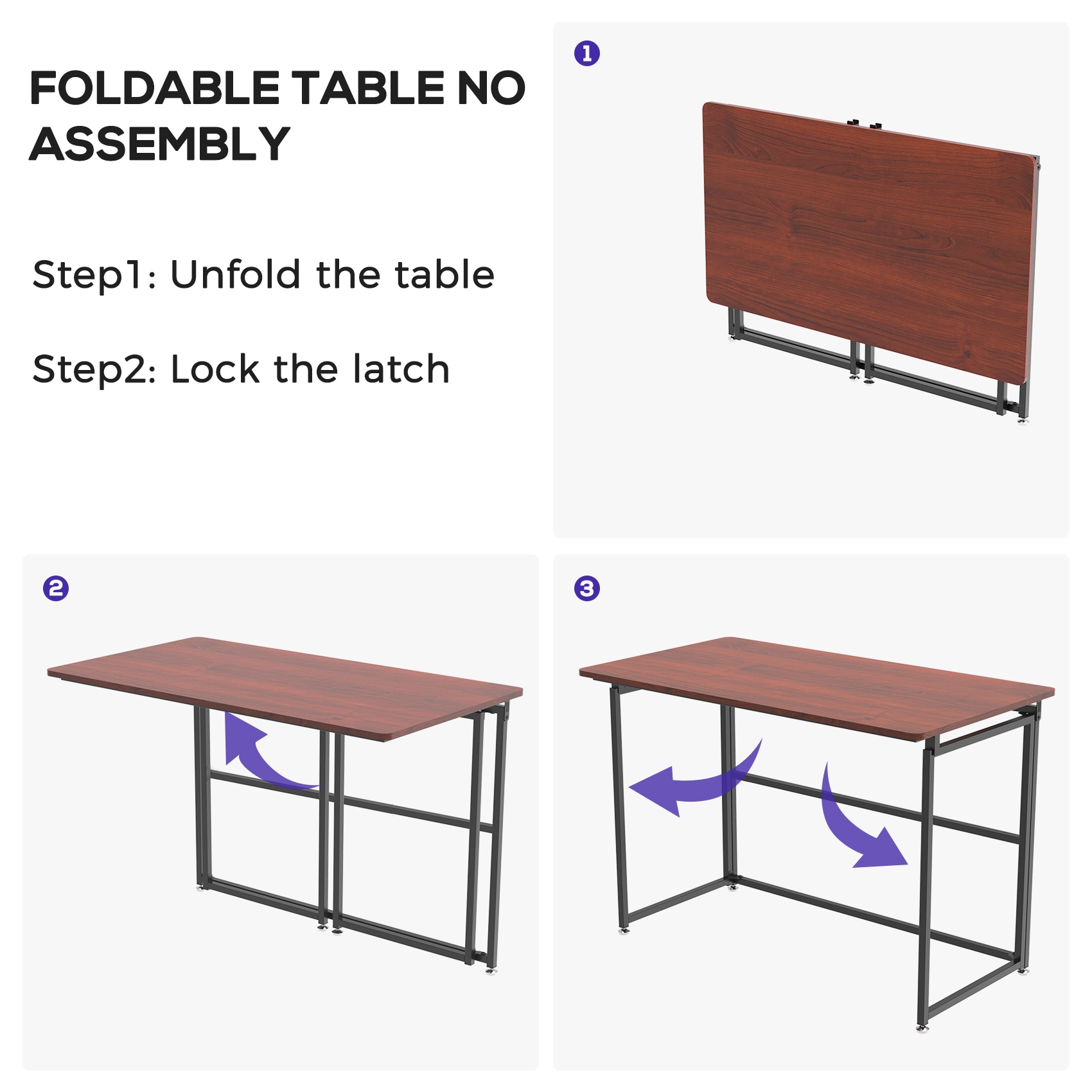 Ergonomic folding deals workstation desk