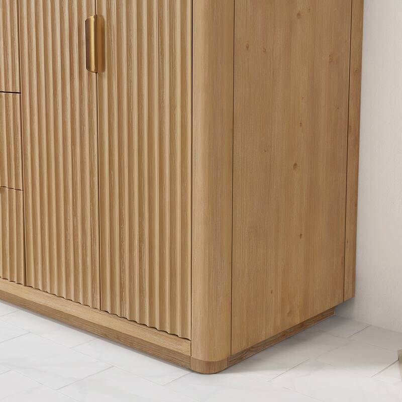 Cadiz Bath Vanity with Composite Stone Top and Mirror