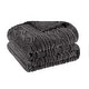 preview thumbnail 59 of 95, Superior Arctic Boho Jacquard Plush Fluffy Fleece Blanket