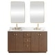 preview thumbnail 75 of 126, Oza Bath Vanity with Quartz Stone Top and Mirror