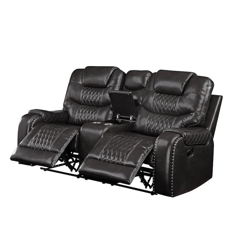 Livette Saddle Arm Motion Loveseat