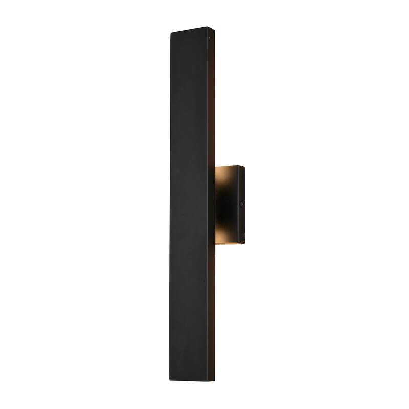 Vaxcel Lighting T0766 Owen 20" Tall LED Outdoor Wall Sconce - Matte Black