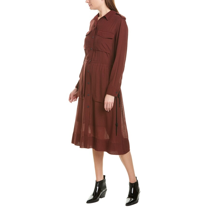 oasis maroon dress